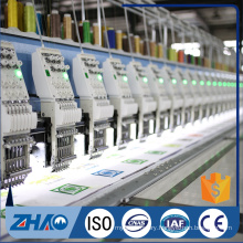 zhaoshan 24 heads flat industrial computerized embroidery machine